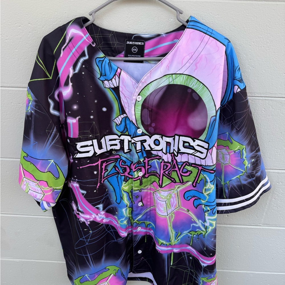 Subtronics rave merch jersey xxxl 3XL tesseract album